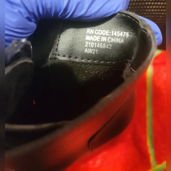 Primark Women's Black Leather Boots  Size 7 - Picture 12 of 12